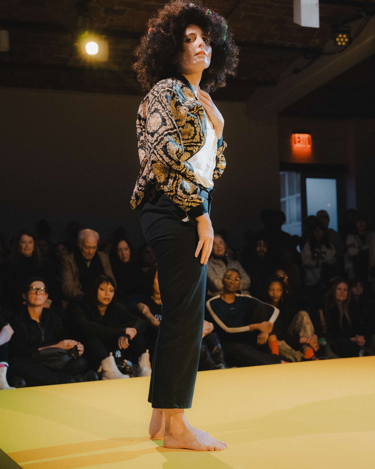 Samita Sinha and Ley Gambucci in Ralph Lemon's In Proximity 